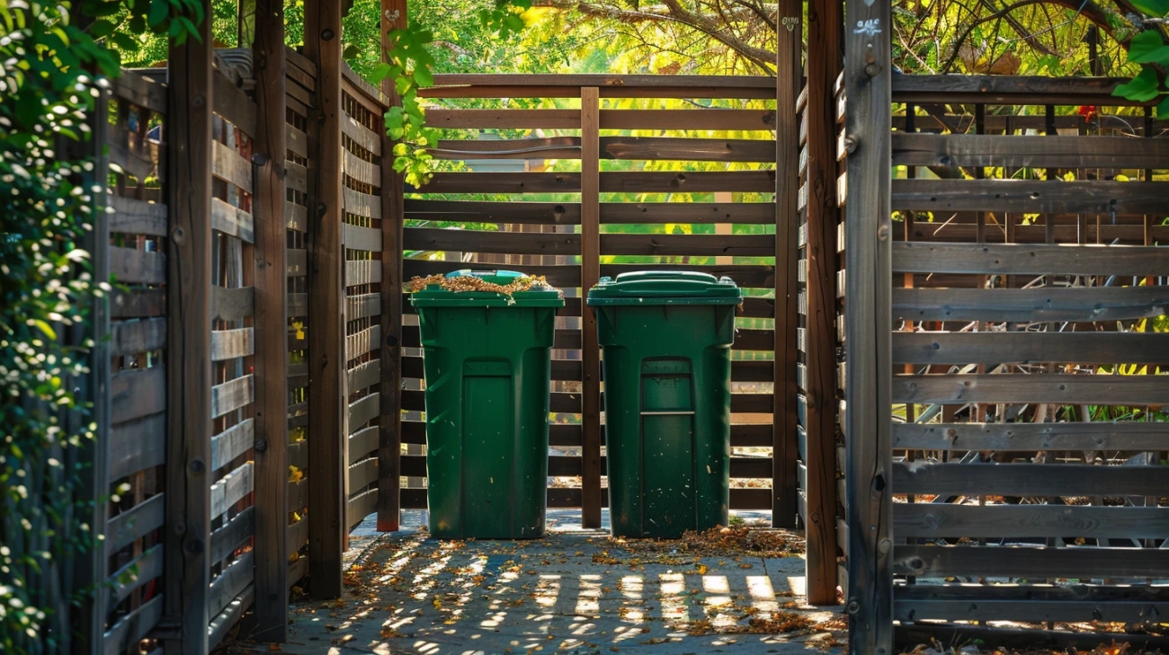 Jak osłonić kosze na śmieci? Praktyczne rozwiązania