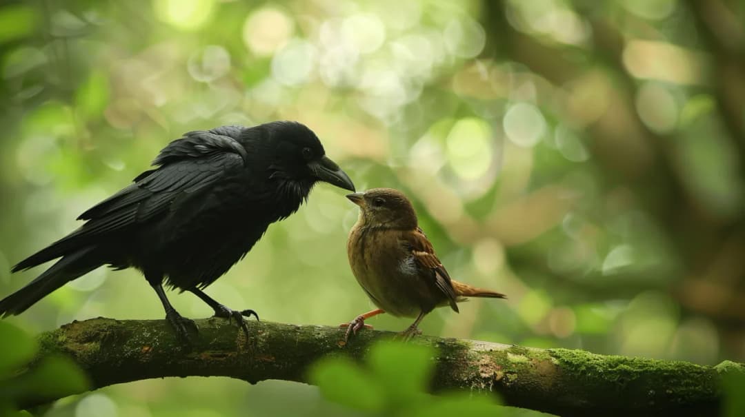Wrona vs wróbel - które z tych ptaków żyje dłużej?