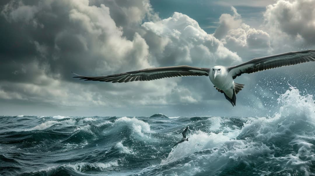 Wędrowny albatros - życie i środowisko fascynującego ptaka