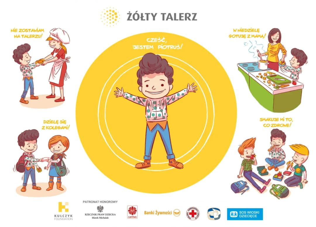 Żółty Talerz: Jak skutecznie walczy z niedożywieniem dzieci w Polsce